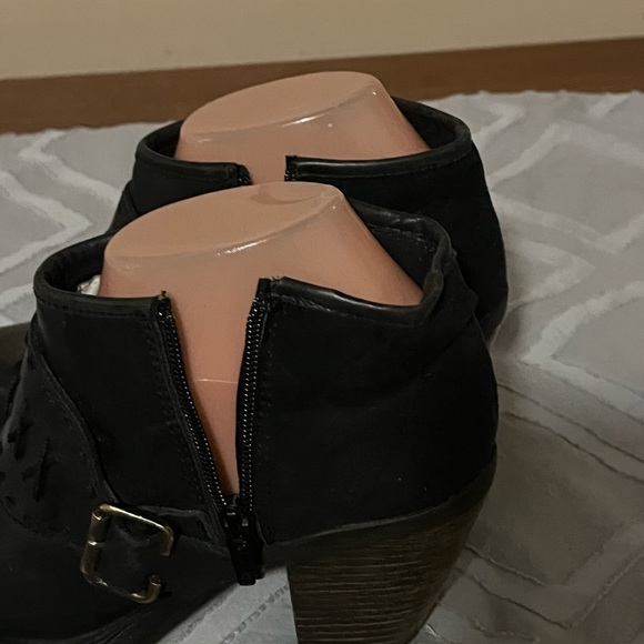 Gosh Black Boho Boots Sz 7 - Picture 9 of 12